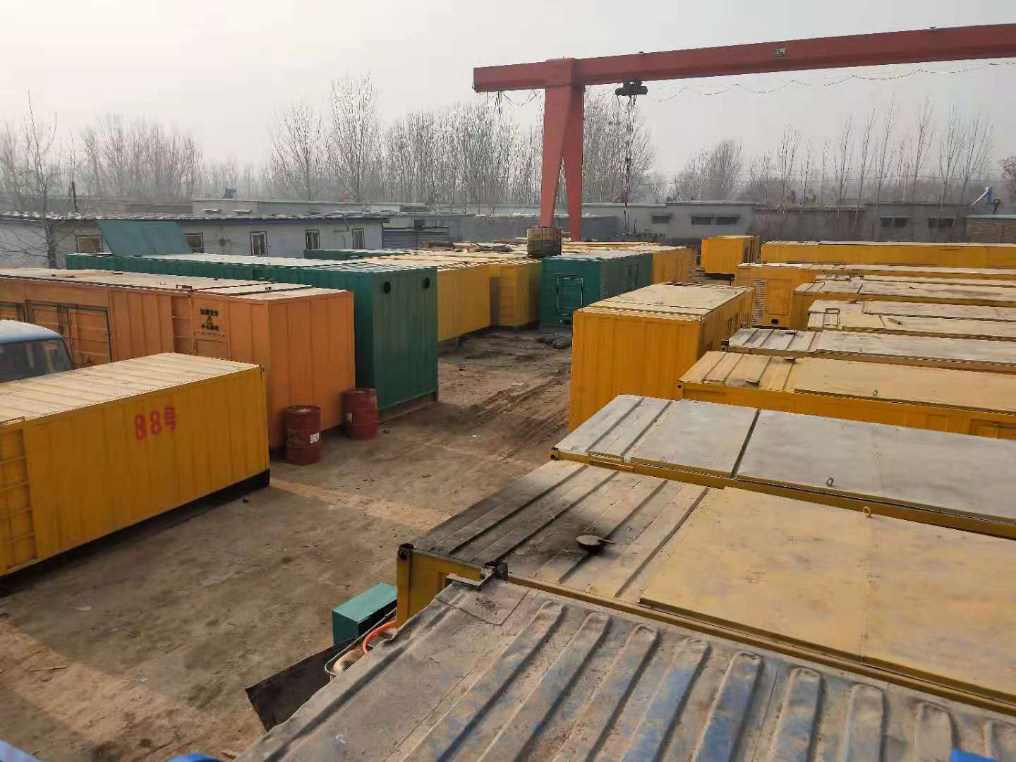乌海租赁发电机-灰尘、风沙对柴油发电机组造成哪些不良影响？